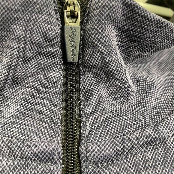 Flag & Anthem Madeflex 1/4‎ Zip Men XL Blue Long Sleeve Pullover Sweatshirt - Picture 3 of 10